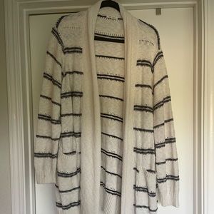 Black and white cardigan